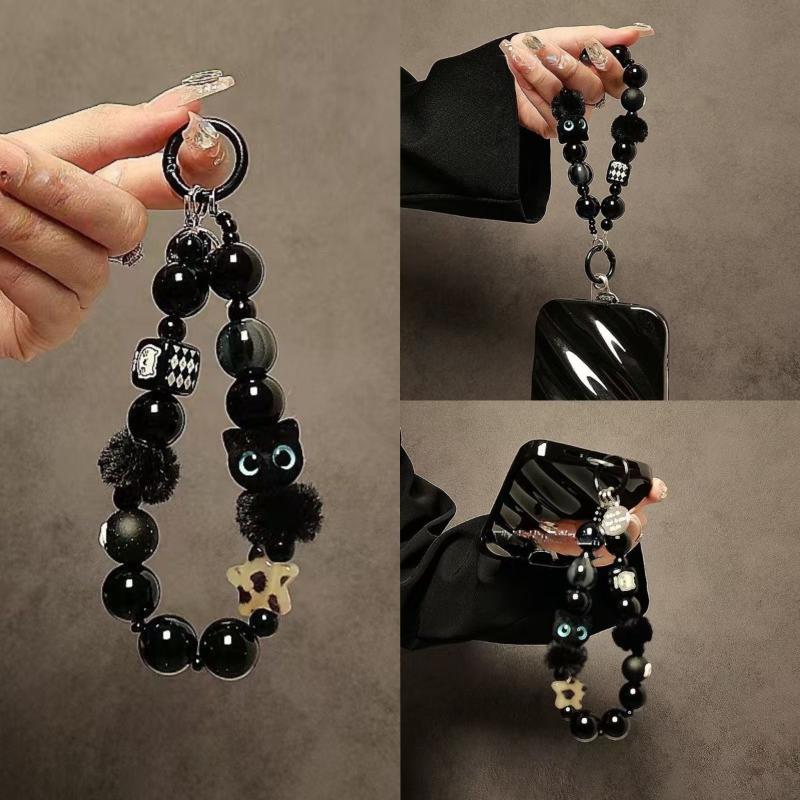 Luxury Bags Supplier - Sangle de téléphone portable chat moelleux
