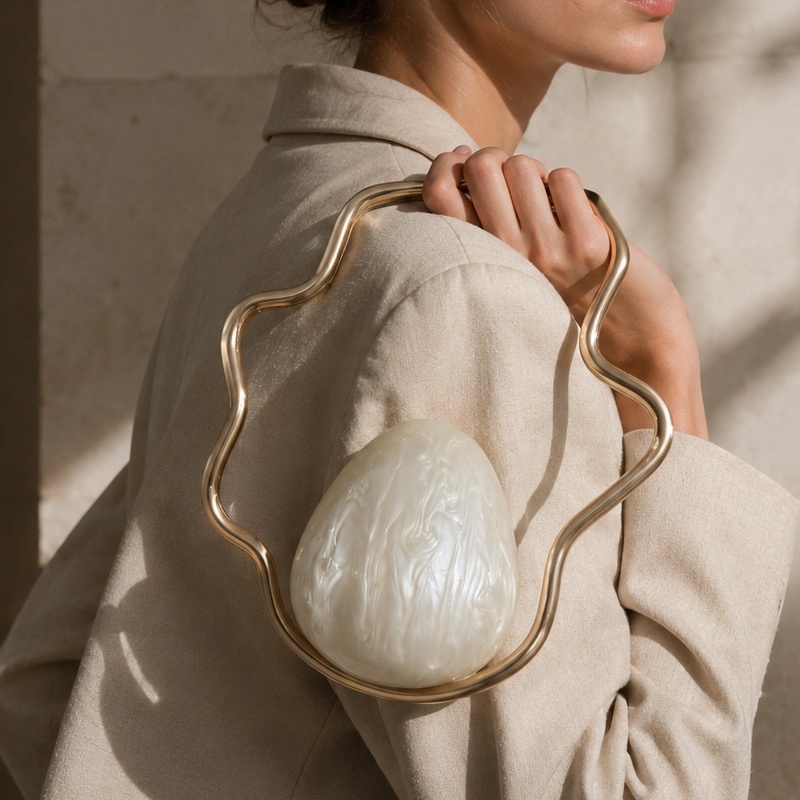 Luxury Bags Collection - Mini sac à main en acrylique