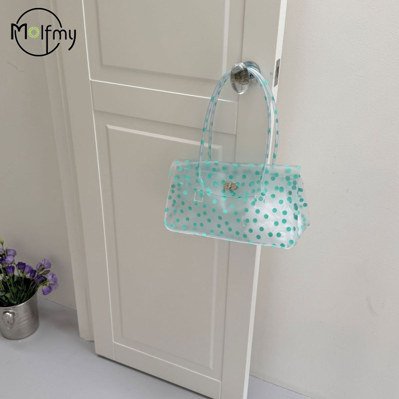 Sac à main Y2K à pois en PVC t - Luxury Y2K Bags avis et prix