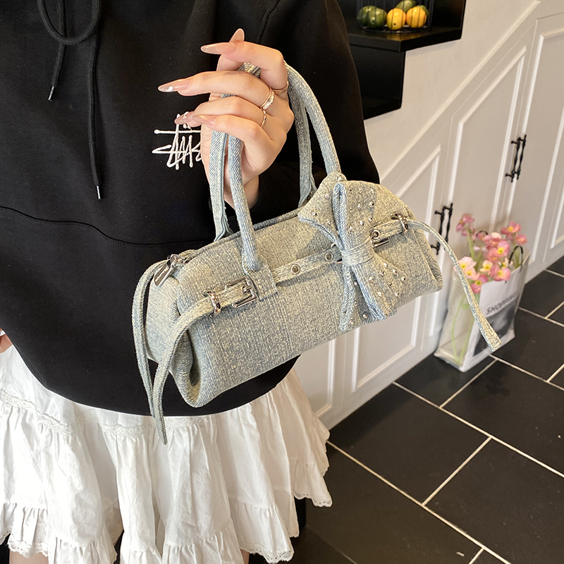 Sac à bandoulière en jean Swee - Luxury Bags Consignment avis et prix