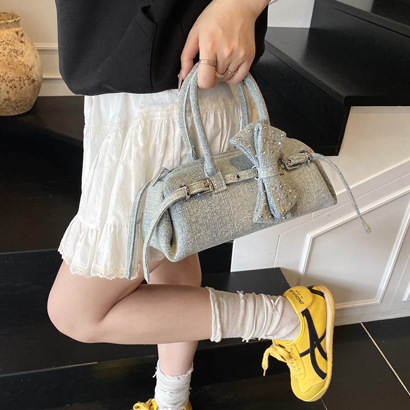 Sac à bandoulière en jean Swee - Luxury Bags Consignment avis et prix
